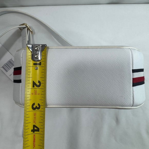 New‎ Tommy Hilfiger Women's Crossbody Bag White Round Circle Purse Handbag - Picture 13 of 14